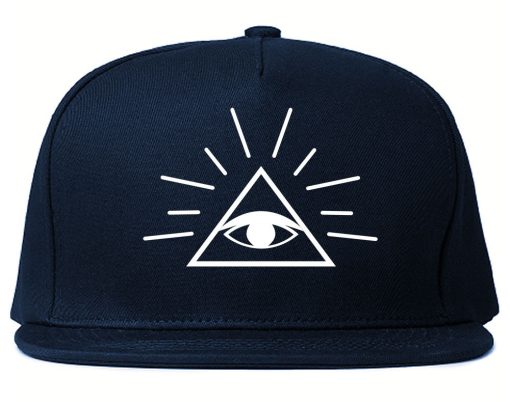 All Seeing Eye of Providence God Snapback Hat Cap - Image 2