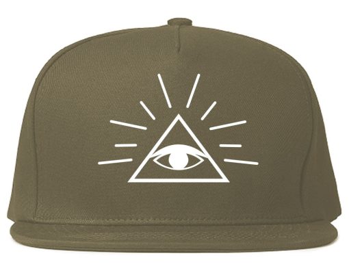 All Seeing Eye of Providence God Snapback Hat Cap - Image 3