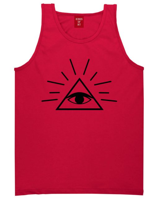 All Seeing Eye of Providence God Tank Top - Image 4