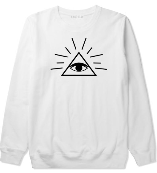 All Seeing Eye of Providence God Crewneck Sweatshirt - Image 2