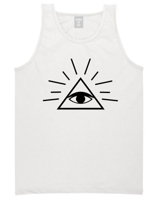 All Seeing Eye of Providence God Tank Top - Image 2