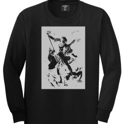 Angel Of Death Ancient Goth Myth Long Sleeve T-Shirt
