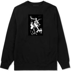 Angel Of Death Ancient Goth Myth Crewneck Sweatshirt