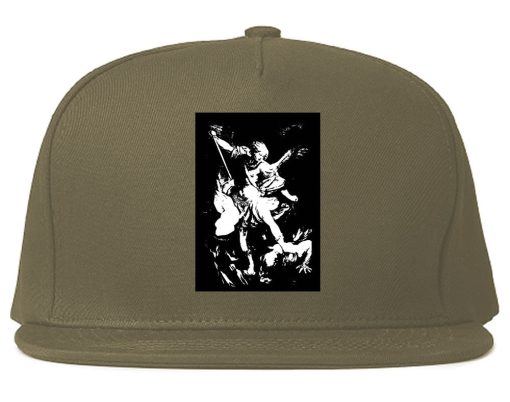 Angel Of Death Ancient Goth Myth Snapback Hat - Image 3