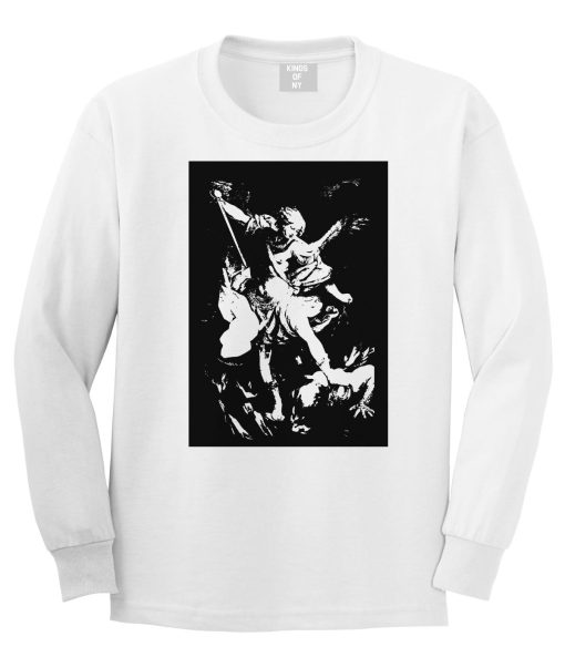Angel Of Death Ancient Goth Myth Long Sleeve T-Shirt - Image 2