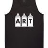 Art graf graffiti spray can paint artist Tank Top