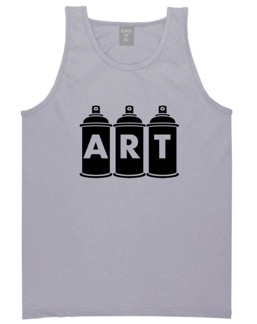Art graf graffiti spray can paint artist Tank Top - Image 3