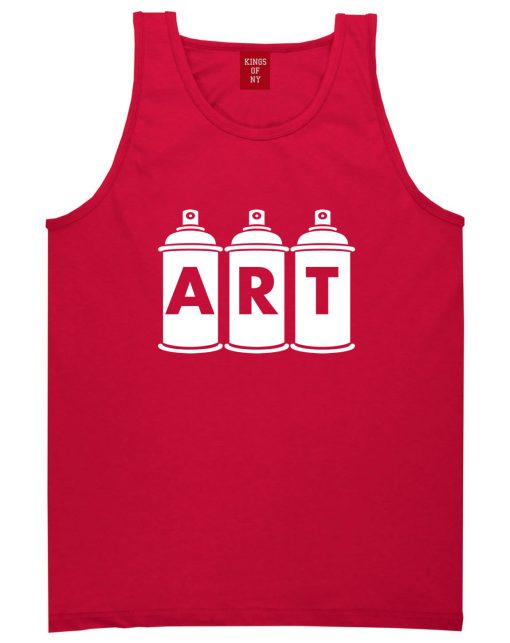 Art graf graffiti spray can paint artist Tank Top - Image 4