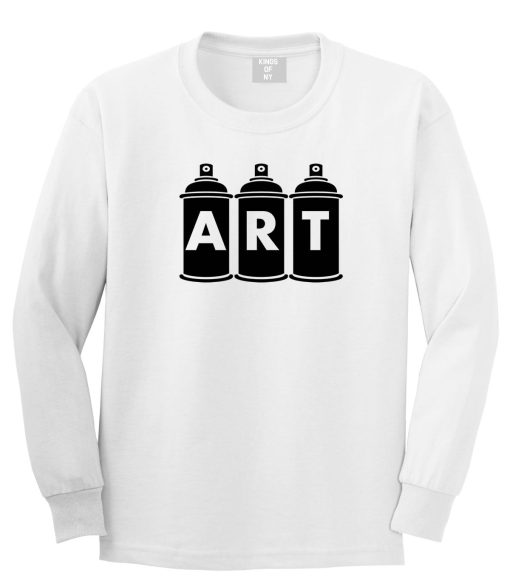 Art graf graffiti spray can paint artist Long Sleeve T-Shirt - Image 2