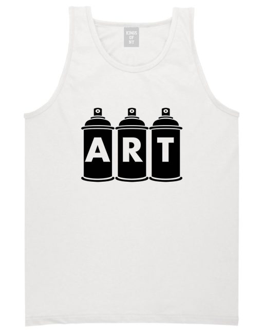 Art graf graffiti spray can paint artist Tank Top - Image 2