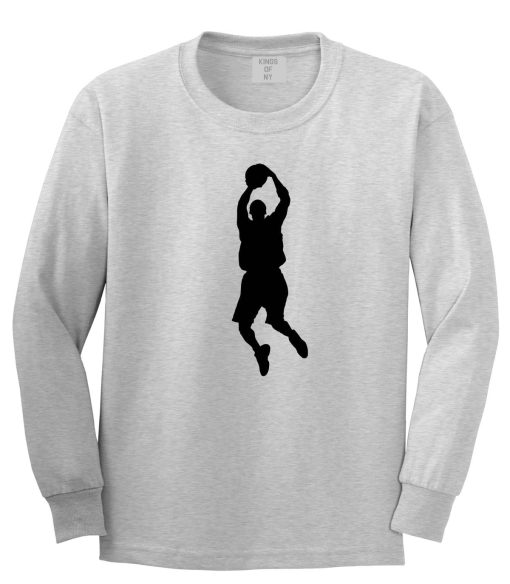 Basketball Shooter Long Sleeve T-Shirt - Image 2