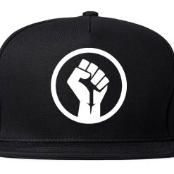 Black Power Fist Snapback Hat