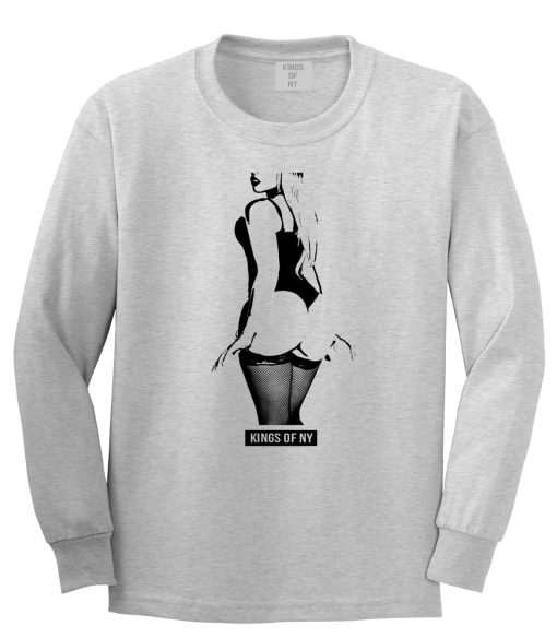 Stripper Booty Twerk Long Sleeve T-Shirt - Image 3