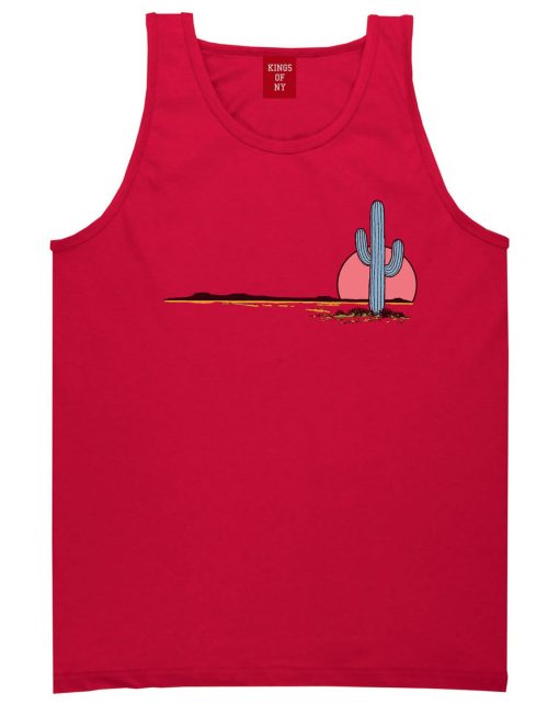 Cactus Sunrise Tank Top - Image 2