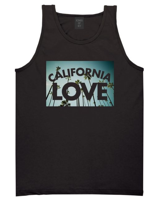 California Love Cali Palm Trees Tank Top