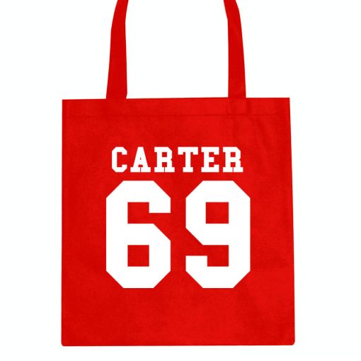 Carter 69 Team Jersey Tote Bag - Image 4