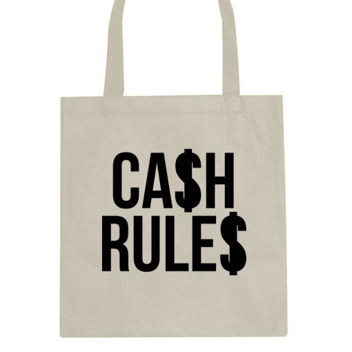 Cash Rules Tote Bag - Image 3