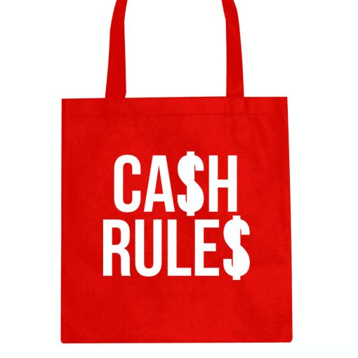 Cash Rules Tote Bag - Image 4