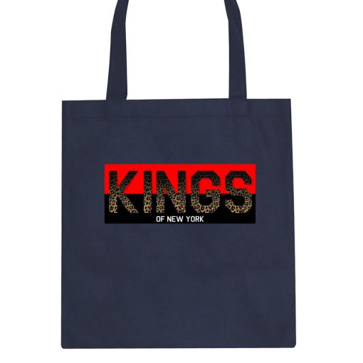 Kings Of NY Cheetah Print Logo Tote Bag - Image 2