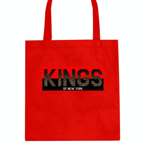 Kings Of NY Cheetah Print Logo Tote Bag - Image 4
