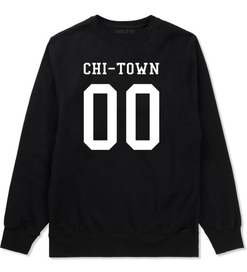 Chitown Team 00 Chicago Jersey Crewneck Sweatshirt