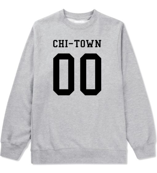 Chitown Team 00 Chicago Jersey Crewneck Sweatshirt - Image 3