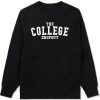 The College Dropout Album High School Crewneck Sweatshirt