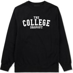 The College Dropout Album High School Crewneck Sweatshirt