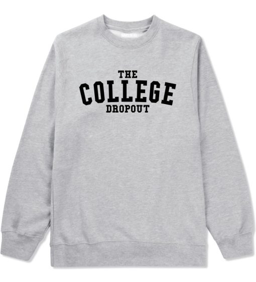 The College Dropout Album High School Crewneck Sweatshirt - Image 3