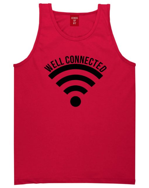 Well Connected Wifi Meme Tank Top - Image 4