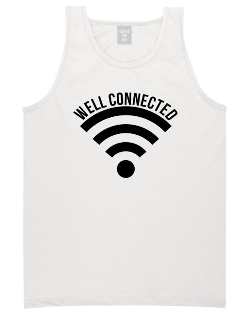 Well Connected Wifi Meme Tank Top - Image 2