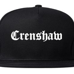 Crenshaw Old English California Snapback Hat