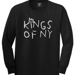 Crown Basq Art Logo Tee Long Sleeve T-Shirt