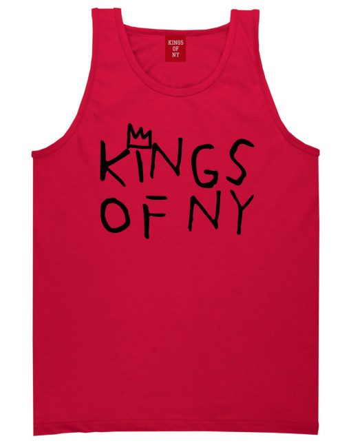 Crown Basq Art Logo Tee Tank Top - Image 4