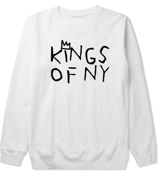 Crown Basq Art Logo Tee Crewneck Sweatshirt - Image 2