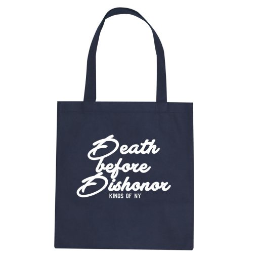 Death Before Dishonor Skulls Tote Bag - Image 2