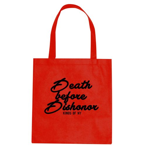 Death Before Dishonor Skulls Tote Bag - Image 4