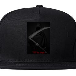Till The Death Grim Reaper Snapback Hat Cap