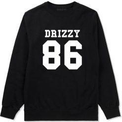 Drizzy 86 Team Jersey Crewneck Sweatshirt