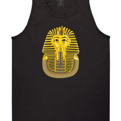 Pharaoh Egypt Gold Egyptian Head Tank Top