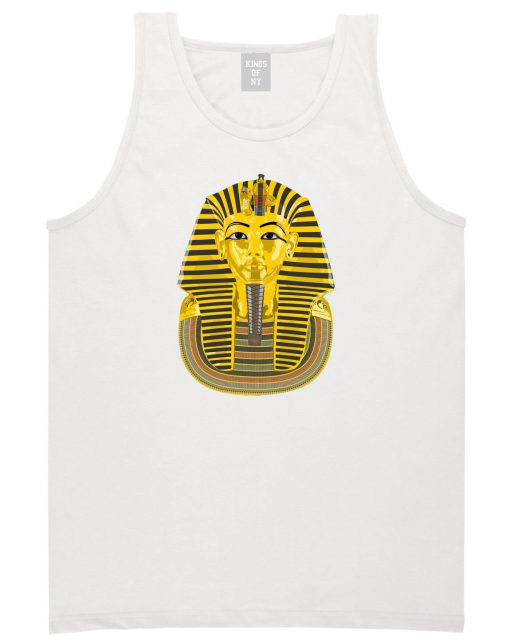 Pharaoh Egypt Gold Egyptian Head Tank Top - Image 4