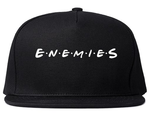 Enemies Friends Parody Snapback Hat