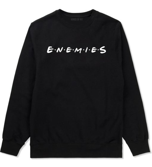 Enemies Friends Parody Crewneck Sweatshirt