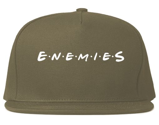 Enemies Friends Parody Snapback Hat - Image 3
