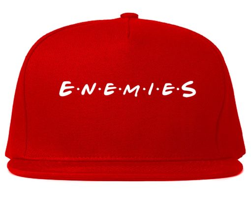 Enemies Friends Parody Snapback Hat - Image 4