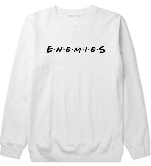 Enemies Friends Parody Crewneck Sweatshirt - Image 2