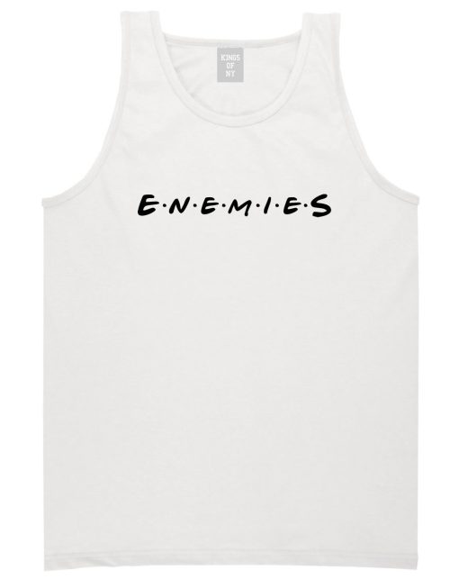 Enemies Friends Parody Tank Top - Image 2