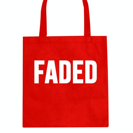 Faded Marijuana Weed Print Tote Bag - Image 4