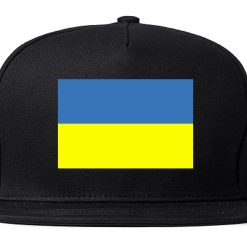 Ukraine Flag Country Printed Snapback Hat Cap