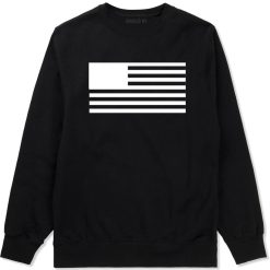 American Flag United States Goth Crewneck Sweatshirt